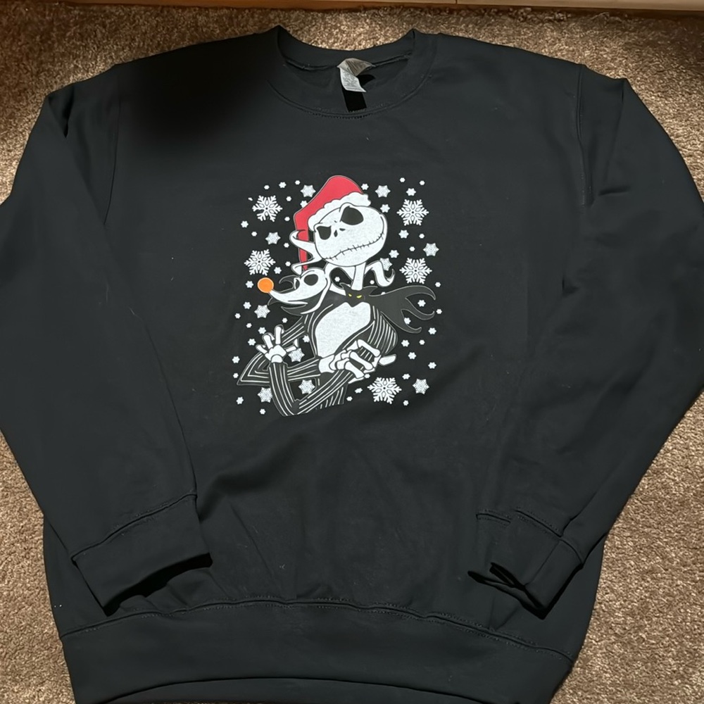 Nightmare Before Christmas Crew Neck Sweater